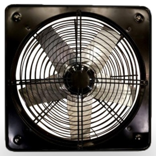 هواکش صنعتی پروانه استیل (با توری محافظ جلو)